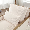 Comfy Accent Barrel Chair, 360 Degree Swivel