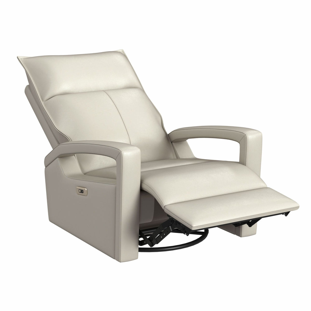 Eco P1 Recliner With Glider And Swivel in Beige by Elements International, view 23