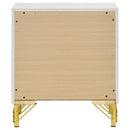 Lucia - 2-Drawer Nightstand - White
