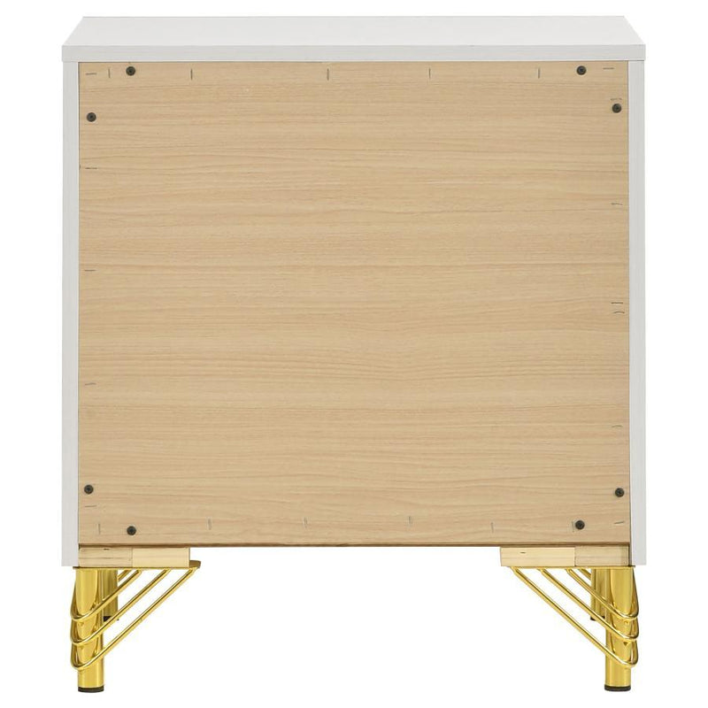 Lucia - 2-Drawer Nightstand - White