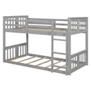 Solid Construction Bunk Bed & Ladder