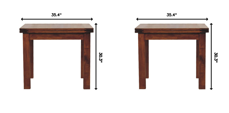 Butterfly Dining Table - Chestnut