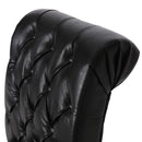 Broxton - Tuft Dining Rolltop Chairs With Button Tufted Backrest (Set of 2)