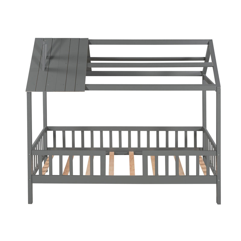 House Bed With Fence
