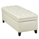 Juliana - Storage Ottoman With Birch Legs
