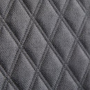 Heston - Accent Chair With Quilted Back And Nailheads - Gray