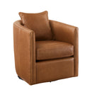 Jasmine - Swivel Accent Chair - Brown