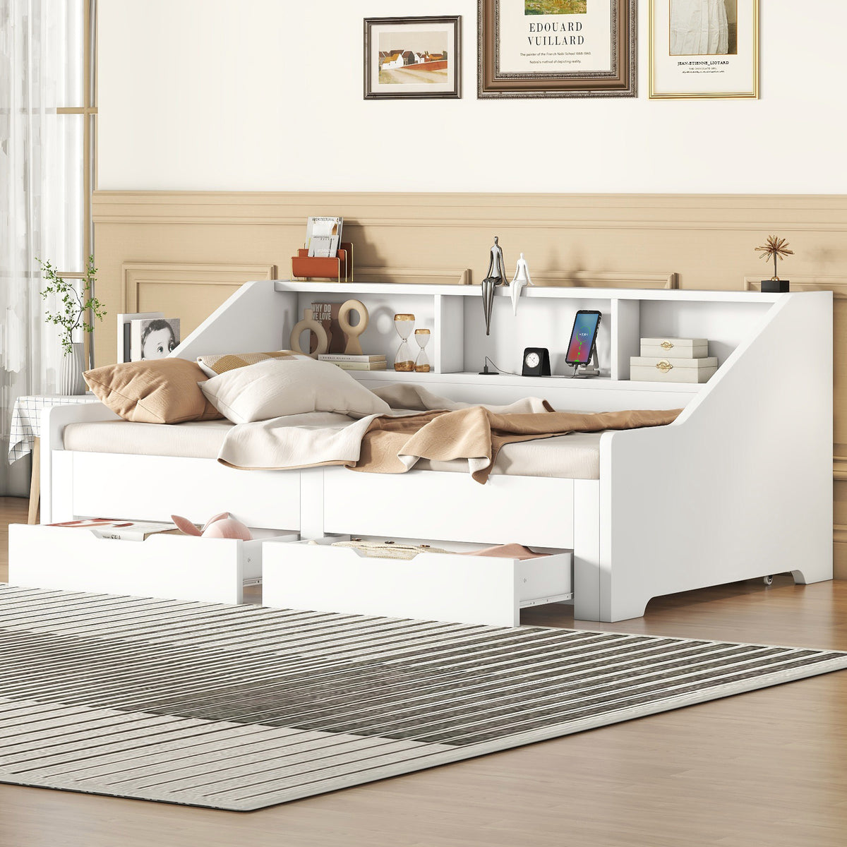 Single daybed with storage discount