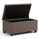 Sienna - Upholstered Storage Ottoman Bench