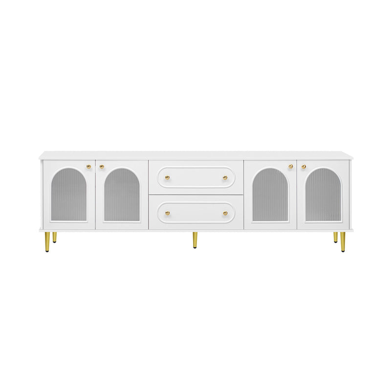 TV Cabinet With 2 Drawers And 2 Cabinets