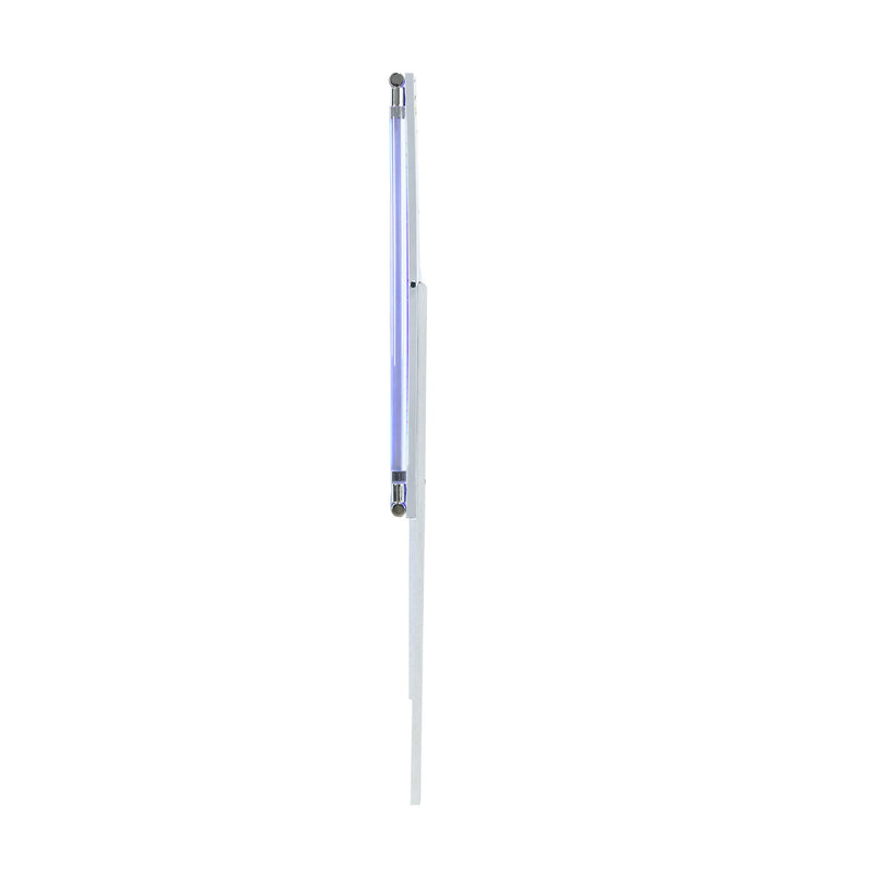 Laura - Mirror With LED Light And Sleek Frame - Silver