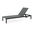 Outdoor Patio Chaise Lounge With 5 Reclining Positions