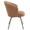 Lidi - Side Chair Set of 2) - Rust Orange