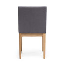Contemporary Dining Chair SetWith Upholstered Fabric