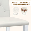 Dining Chairs With Ergonomic Buckle Backrest For Home