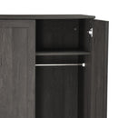 Danbury - Wood Wardrobe - Gray