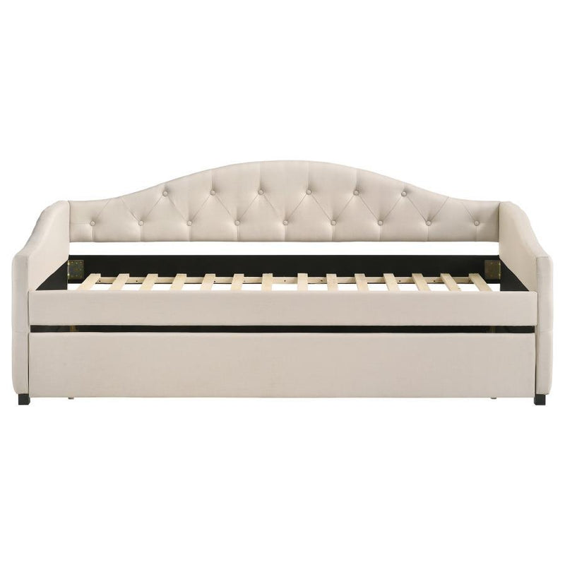 Sadie - Upholstered Daybed With Trundle