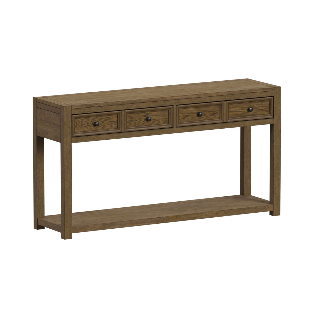 Heritage & Home Table in Light Brown by Elements International, view 3