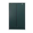 Modern Cabinet With Glass Doors And Drawer