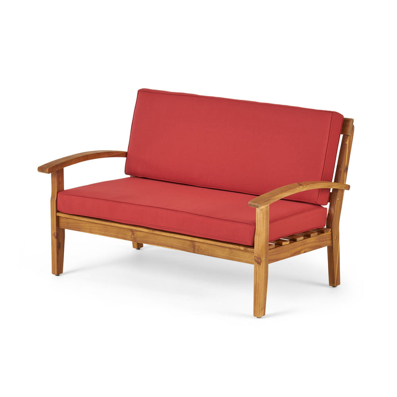 4 Person Outdoor Seating Group With Water Resistant Cushions