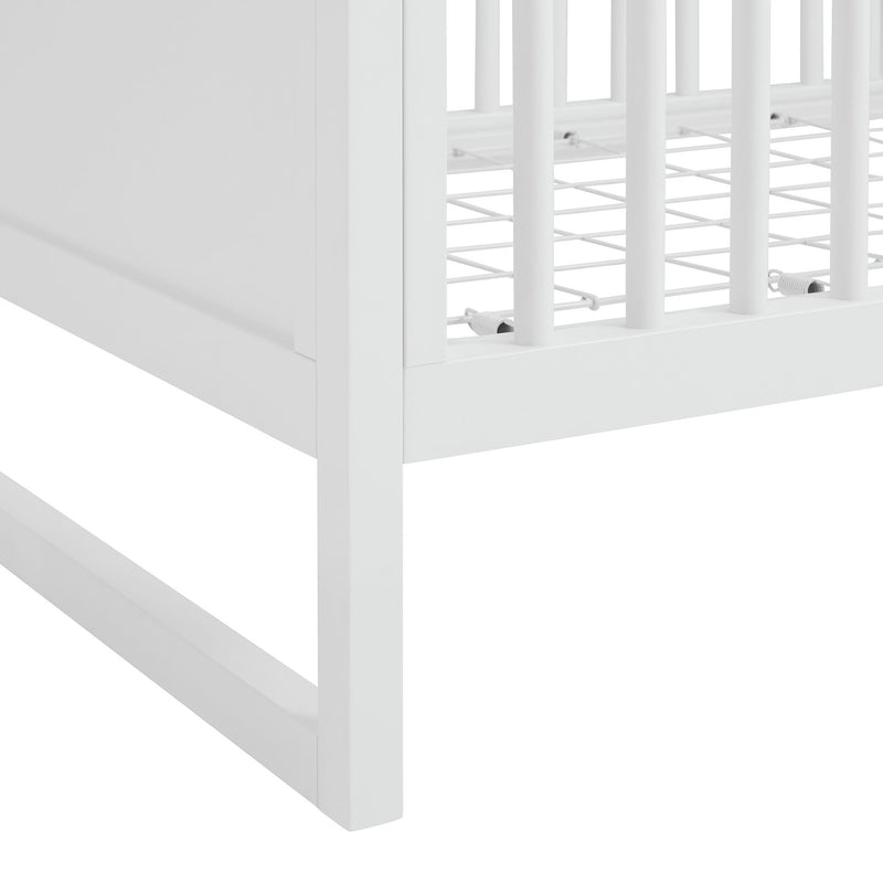 Lauren - Crib And Dresser With Topper - White