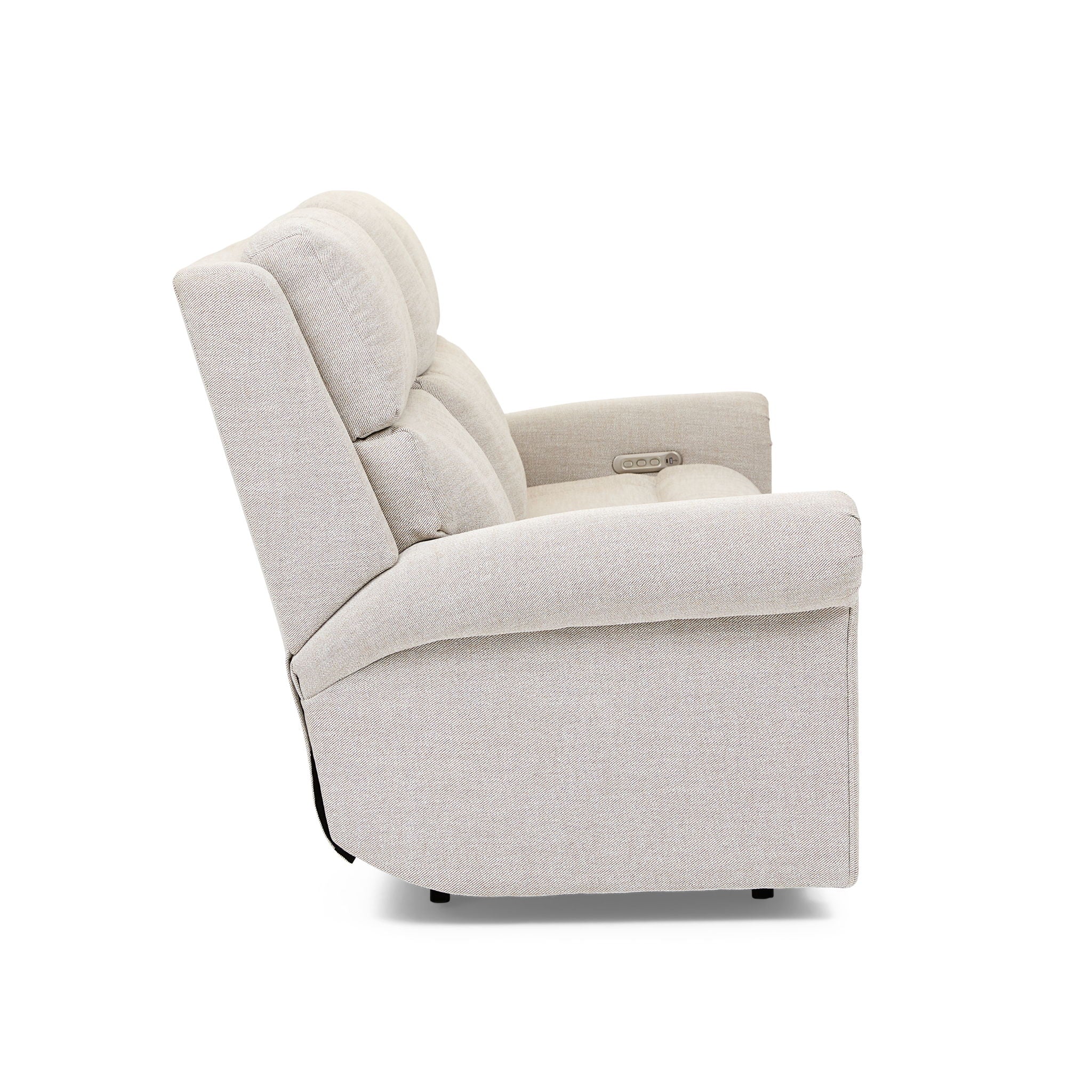 Bernard - Power Reclining Sofa With Console, Power Headrest, & Lumbar