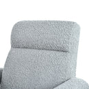 Push Back Recliner Armchair Upholstered Recliner Chair Single Sofa With Adjustable Backrest