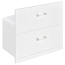 Flora - 2-Drawer Vanity Set With LED Mirror
