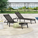 Westport - Outdoor Folding Lounge (Set of 2) - Black