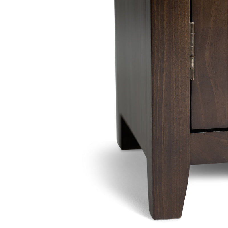 Cosmopolitan - Wide TV Media Stand - Mahogany Brown