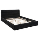 Upholstered Platform Bed With Headboard