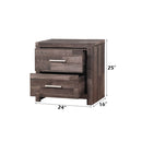 Juniper - Nightstand - Dark Cherry - Atlantic Fine Furniture Inc