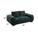 Ferrand - Chenille Loveseat - Green