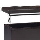 Hamilton - Upholstered Lift Top Rectangular Storage Ottoman