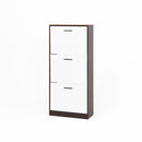 Modern Freestanding Shoe Storage Cabinet With 3 Flip Drawers