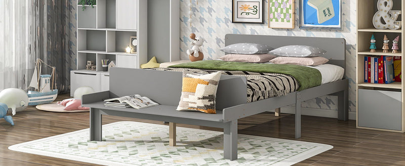 Bed With Footboard Bench