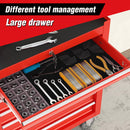 7 Drawer Rolling Tool Chest With Wheels, Multifunctional Tool Box And Storage