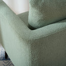 Modern Accent Upholstered Armchair With Pillow