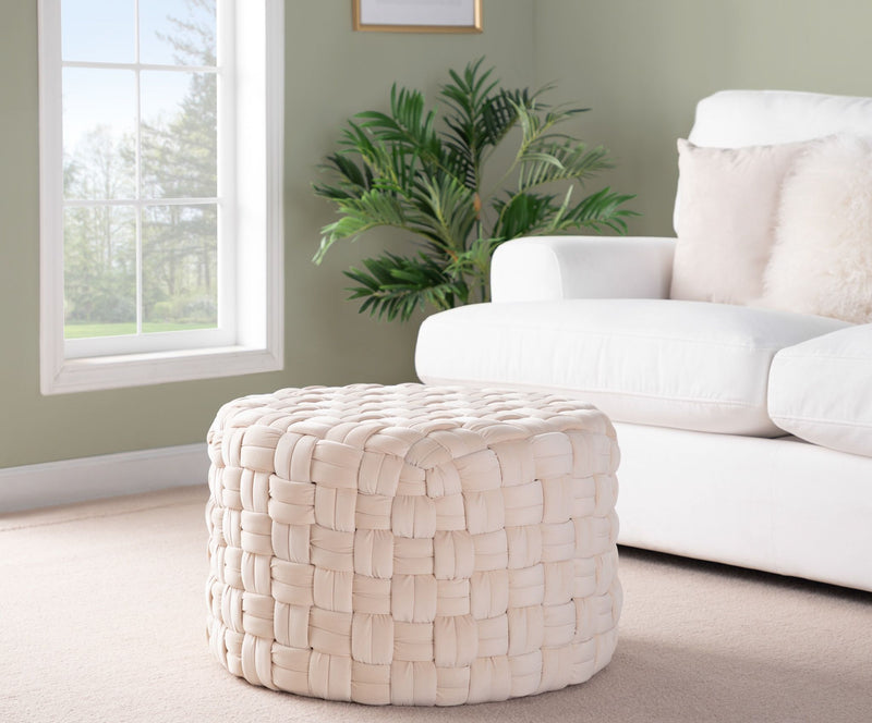 Braided - Versatile Round Ottoman