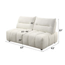 Loanna - Modular Loveseat - Beige Linen