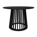 Modern Round Coffee Table With Grille Moldin