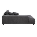 Chosen - Sectional Sofa With Toss Pillows And Chaise