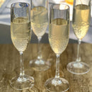 Tritan Lexington - Unbreakable Plastic Champagne Flutes, Durable Glass Alternative (Set of 4), 6Oz - Clear