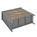 3 Drawer Cabinet, Natural Rattan, American Furniture