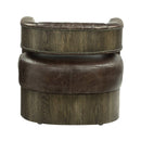 Feyre - Accent Chair - Espresso Top Grain Leather