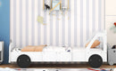 Car Shaped Platform Bed With Wheels