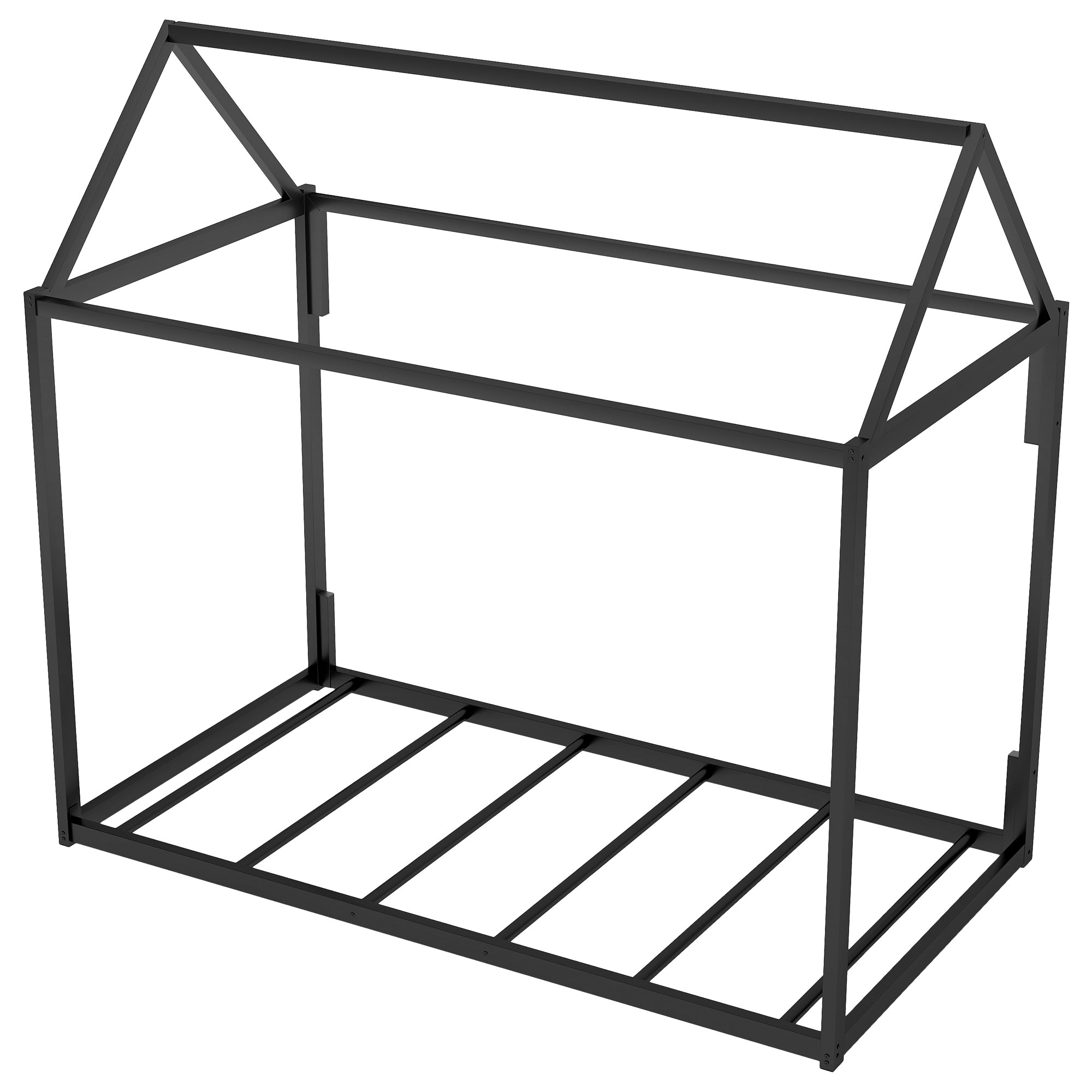 Metal House Shape Platform Bed, twin - Atlantic Fine Furniture Melbourne FL