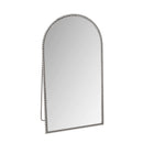 Arch Retro Full Length Mirror With Supporting Feet - Silver
