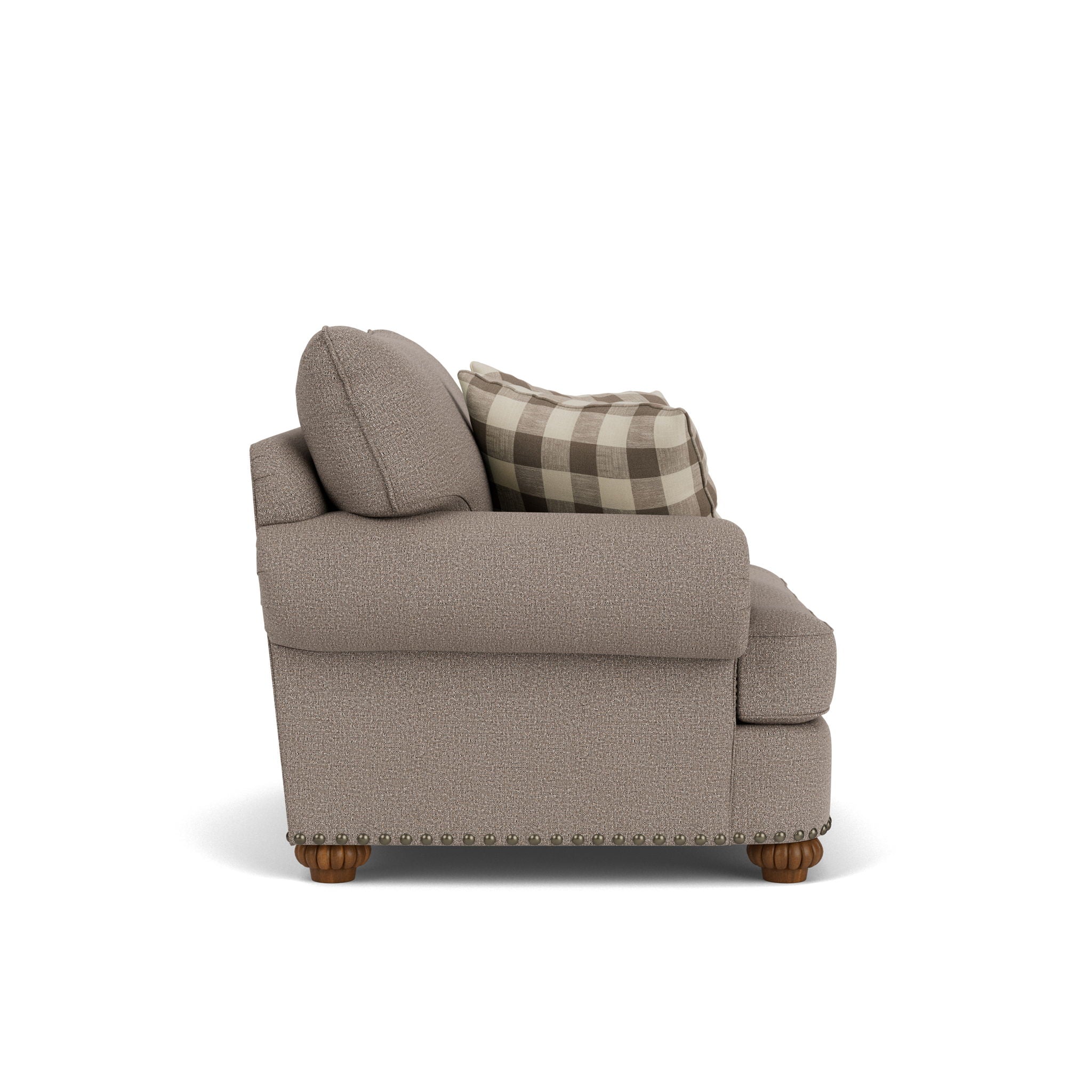 Patterson - Fabric Chair, Nailhead Trim