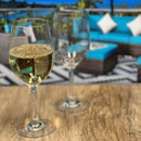 Leadingware Tritan Plastic Wine Glasses (Set of 4), Unbreakable, Bpa Free, 12Oz - Clear